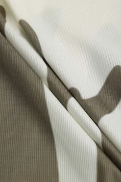 MICAS Mini Dresses-Abstract Print Backless Tie-Up Sleeveless Mini Dress WHITE