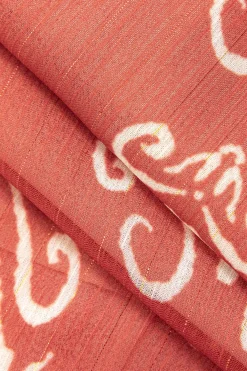 MICAS Long Sleeve Dresses|Maxi Dresses-Abstract Print Cross Tie Backless Maxi Dress RUST