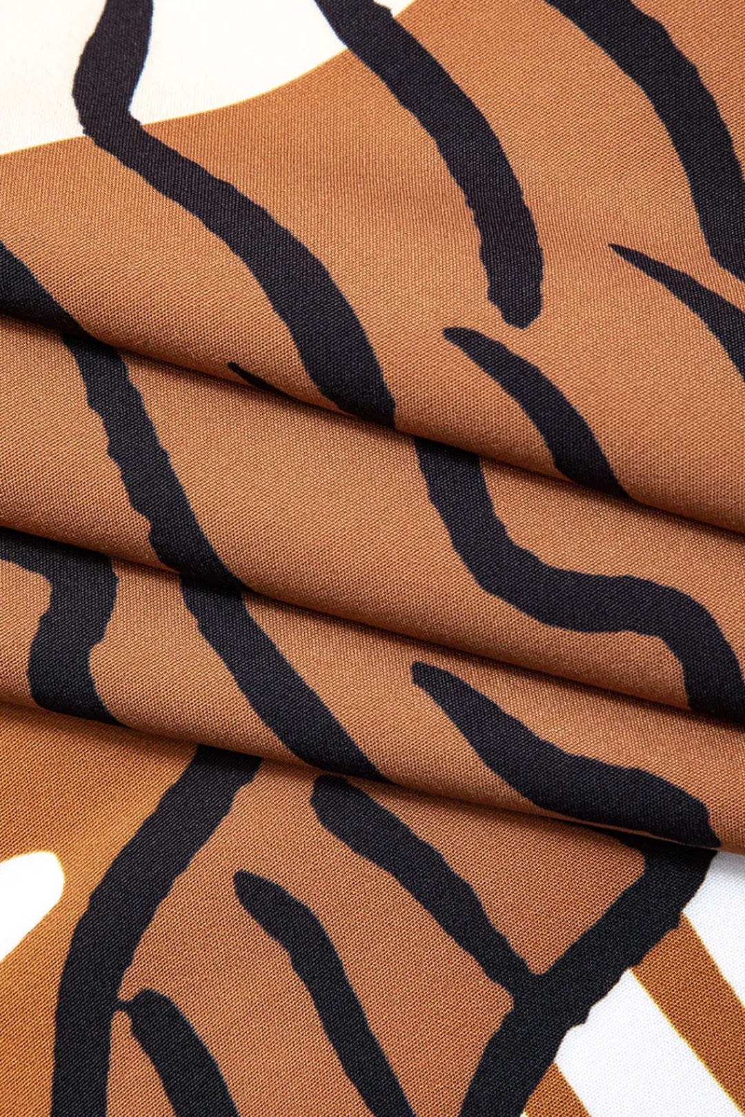 MICAS Skirts-Abstract Print Knot Maxi Skirt MULTICOLOR