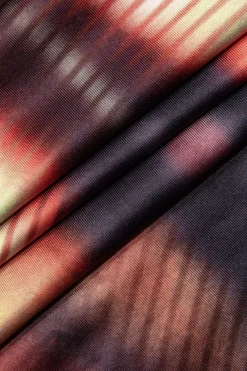 MICAS Midi Dresses-Abstract Print Tank Midi Dress MULTICOLOR