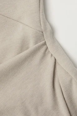 MICAS Tank Tops & Cami-Asymmetric Cowl Neck Ruched Tank Top