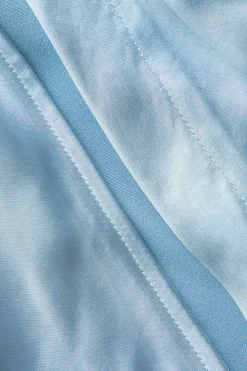 MICAS Skirts-Asymmetric Hem Slit Button Deco Skirt