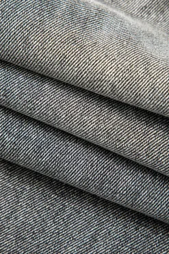 MICAS Jeans-Asymmetric Waist Straight Leg Jeans