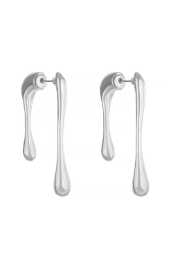 MICAS Earrings|Accessories-Asymmetrical Droplet Earrings GOLD