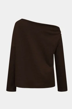 MICAS T-Shirts-Asymmetrical Long Sleeve T-Shirt