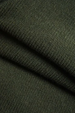 MICAS Long Sleeve Tops|Long Sleeves Tops-Asymmetrical Long-Sleeve Top MILITARY