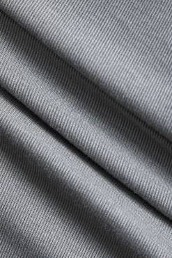 MICAS Long Sleeve Dresses|Maxi Dresses-Asymmetrical Neck Slit Maxi Dress