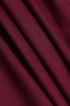 MICAS Long Sleeve Dresses|Mini Dresses-Asymmetrical Ruched Long Sleeve Mini Dress