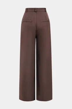 MICAS Pants-Asymmetrical Wide Leg Trousers