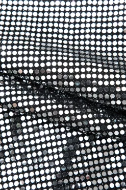 MICAS Mini Dresses-Backless Chain Mini Dress SILVER