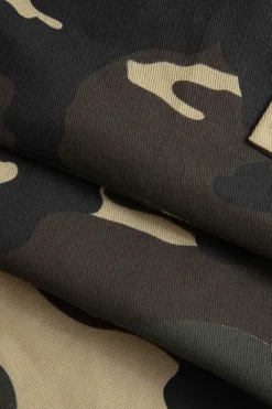 MICAS Pants-Basic Camo Print Trousers MILITARY