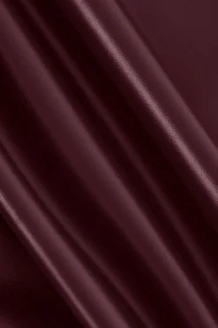 MICAS T-Shirts-Basic Faux Leather Cropped Tee