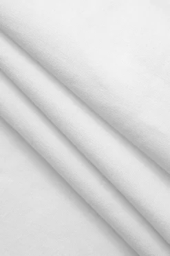 MICAS Pants-Basic Linen-Blend Straight Leg Pants