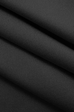 MICAS Pant Sets-Basic Solid Crop T-shirt And Pleated High Waist Wide Leg Pants Set