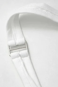 MICAS Tank Tops & Cami-Basic Solid Halter Curved Hem Tank Top