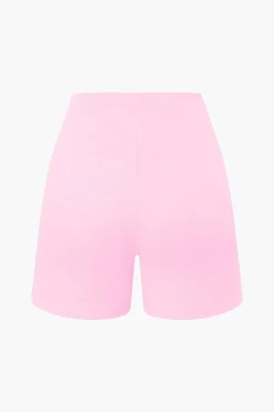 MICAS Short Sets|Vacation Sets-Basic Solid Knit Split Strapless Top And Shorts Set