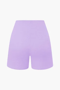 MICAS Short Sets|Vacation Sets-Basic Solid Knit Split Strapless Top And Shorts Set