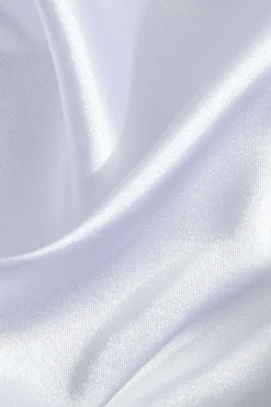 MICAS Long Sleeve Tops|Long Sleeves Tops-Basic Solid Satin Long-Sleeve Shirt