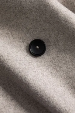 MICAS Outerwear|Outerwear-Basic Solid Warm Coat LIGHT BROWN