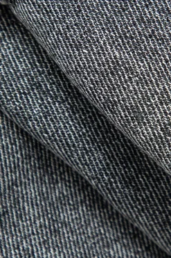 MICAS Skirts-Belt Detail Flap Pocket Denim Mini Skirt