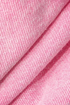 MICAS Skirts-Belt Detail Flap Pocket Denim Mini Skirt