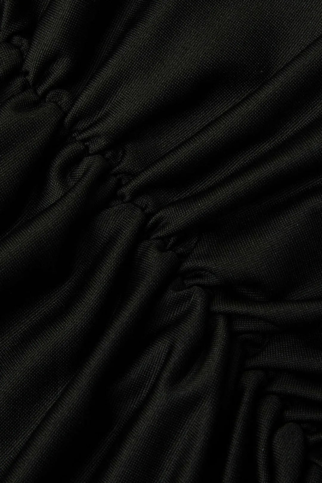 MICAS Long Sleeve Dresses|Mini Dresses-Body Print Round Neck Long Sleeve Ruched Mini Dress Contrast Color