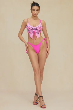 MICAS Swimwear|Vacation Sets-Butterfly Pattern Bikini Set