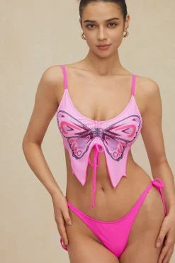MICAS Swimwear|Vacation Sets-Butterfly Pattern Bikini Set