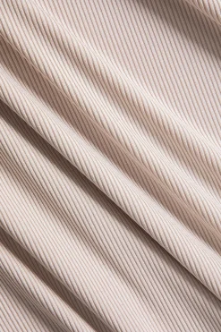 MICAS Long Sleeve Dresses|Maxi Dresses-Button Asymmetric Neck Long Sleeve Maxi Dress BEIGE