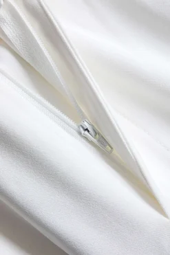 MICAS Pants-Button Flap Pocket Trousers WHITE