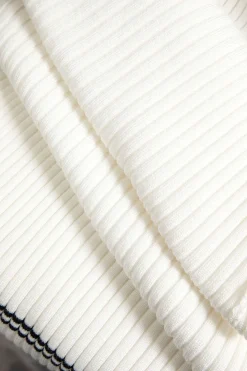 MICAS Long Sleeve Dresses|Knitwear-Button Knit Tie-Up Pocket Sweater Dress