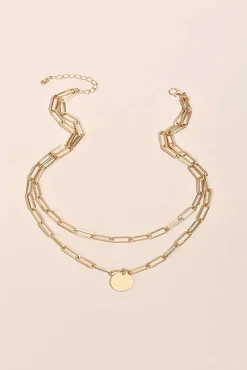MICAS Necklaces|Accessories-Chain Round Necklace