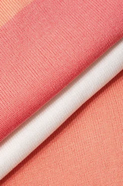 MICAS Knitwear|Knit Dresses-Color Block Backless Cami Knit Dress