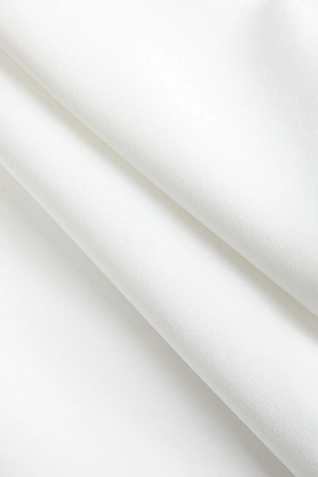 MICAS Mini Dresses-Color Block Fake Pocket Mini Dress WHITE