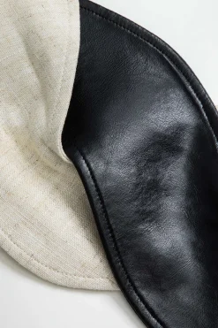 MICAS Tube Tops-Color Block Patchwork Asymmetrical Design Tube Top BEIGE