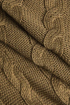 MICAS Outerwear|Knitwear-Color Block Print Button Sweater Cardigan