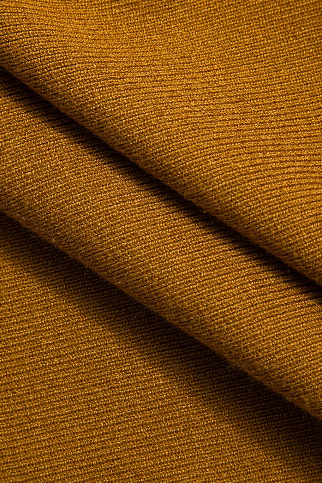 MICAS Knit Tops-Color Block Print Knit Asymmetrical Long-Sleeve Top Contrast Color