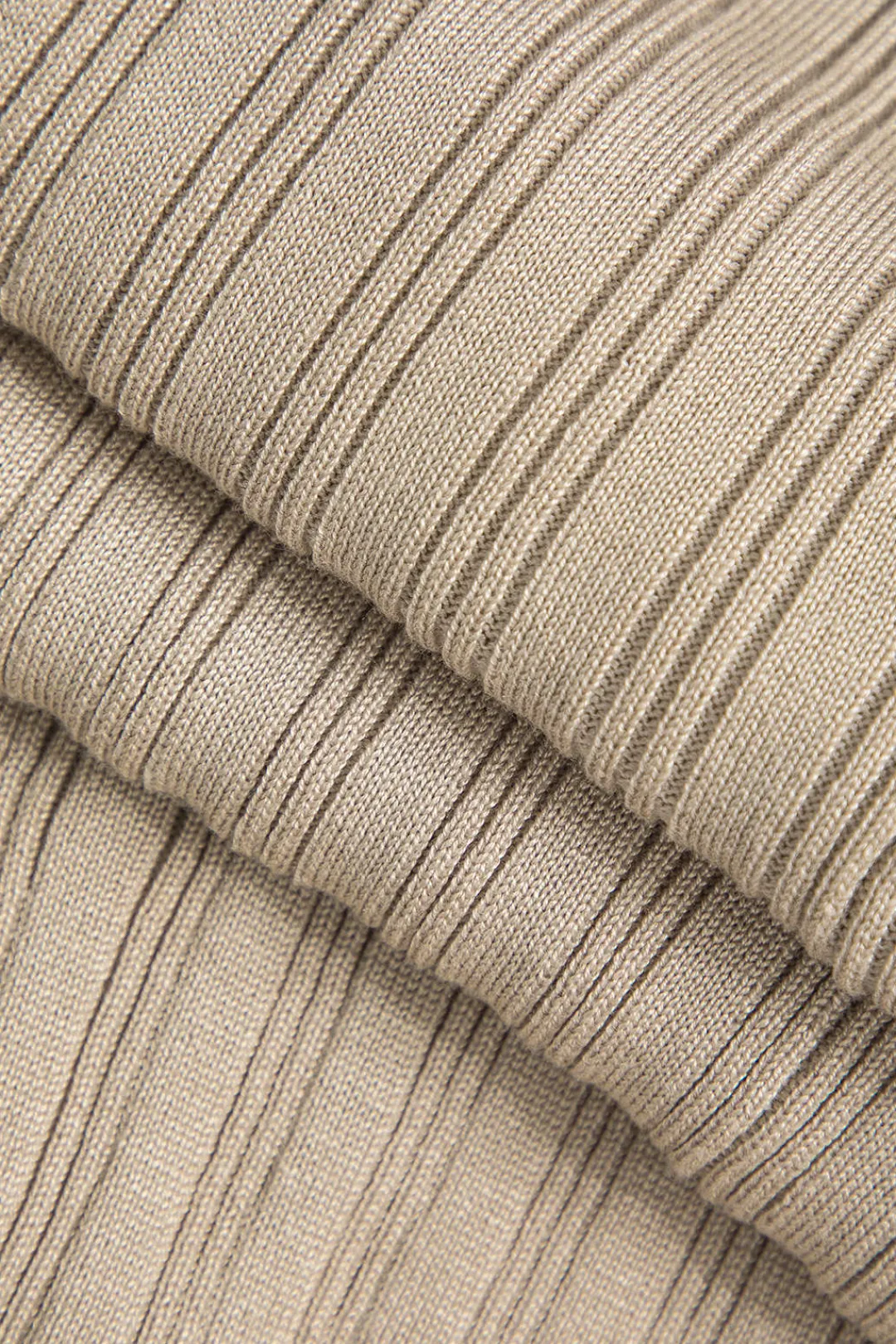 MICAS Long Sleeve Dresses|Knit Dresses-Color Block Print Knit Button Metallic Fake Pockets Dress MOCHA