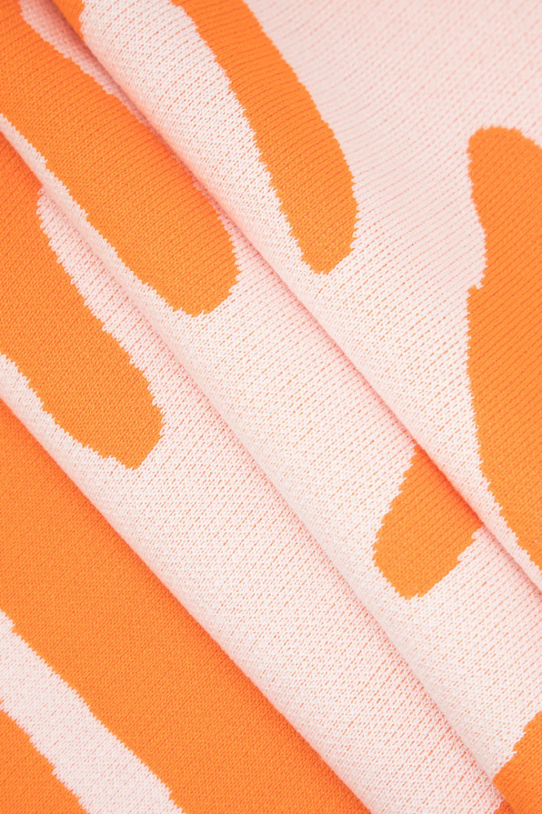 MICAS Knitwear|Knit Dresses-Colorblock One Shoulder Slit Knit Dress