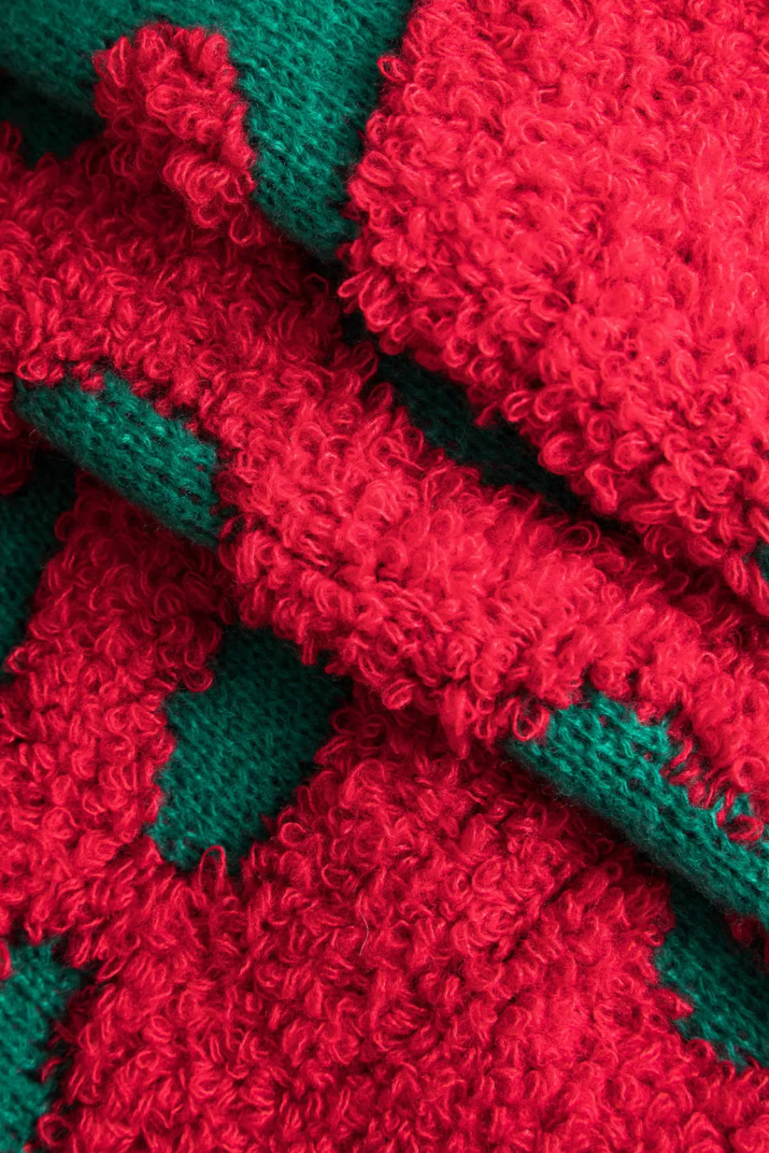 MICAS Outerwear|Knitwear-Colorblock V-neck Knit Button Up Cardigan