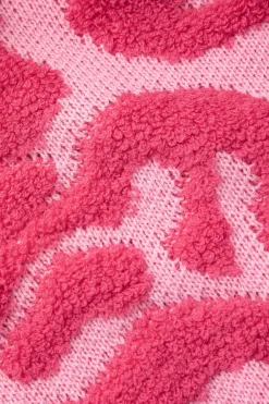 MICAS Outerwear|Knitwear-Colorblock V-neck Knit Button Up Cardigan