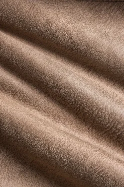 MICAS Outerwear|Outerwear-Contrast Binding V-shape Cut Jacket LIGHT BROWN