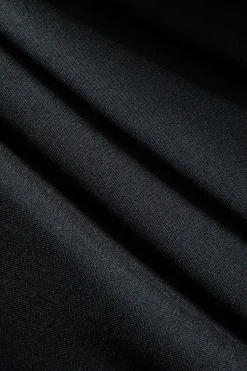 MICAS Outerwear|Outerwear-Contrast Button Pocket Blazer BLACK