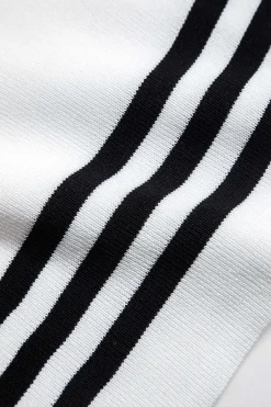 MICAS Knitwear|Knit Sets-Contrast Knit Button Top And Pants Set