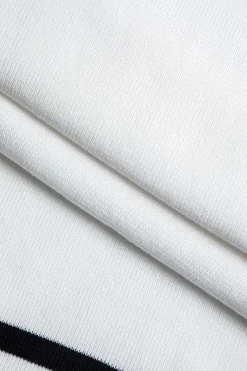 MICAS Knitwear|Knit Sets-Contrast Knit Button Top And Pants Set