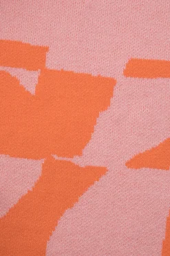 MICAS Knit Dresses-Contrast Knit Slip Maxi Dress