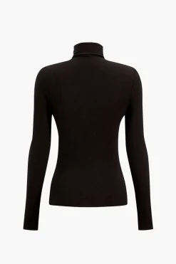 MICAS Long Sleeve Tops|Long Sleeves Tops-Contrast Long-Sleeve Top