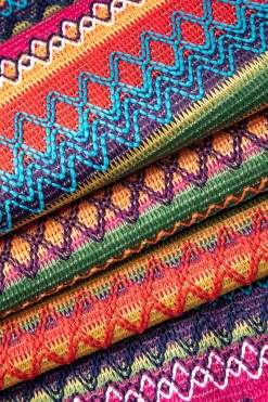 MICAS Skirt Sets-Contrast Stripe Cami Top And Skirt Set MULTICOLOR