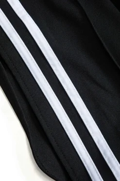 MICAS Pant Sets-Contrast Tie-Up Trouser Sets BLACK