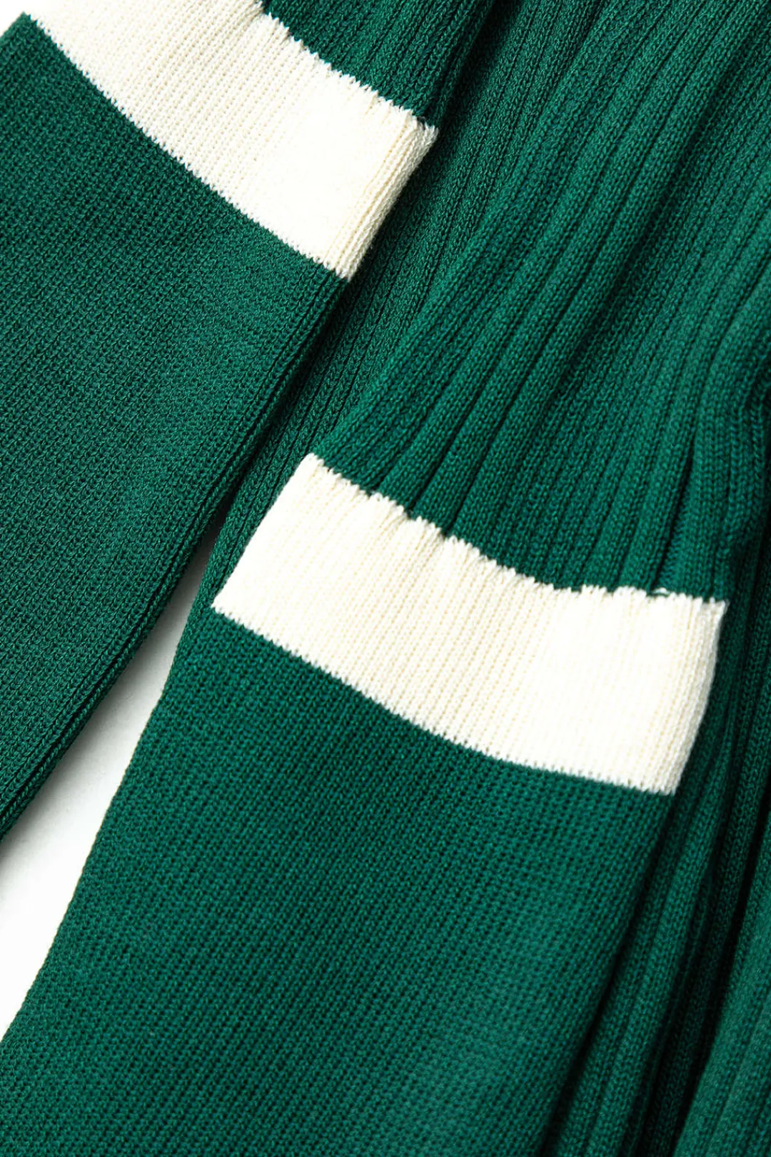 MICAS Knitwear|Knit Dresses-Contrast Trim Button Down Knitted Dress